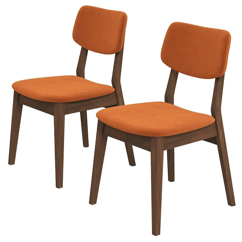 Chaise à dossier plein (Lot de 2)
