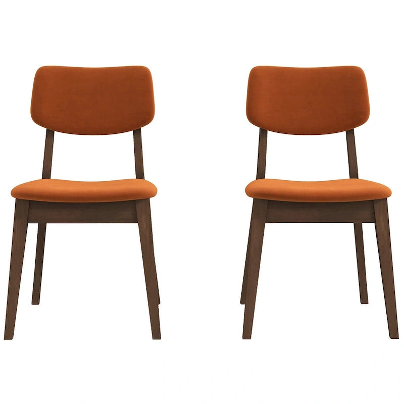 Chaise à dossier plein (Lot de 2)