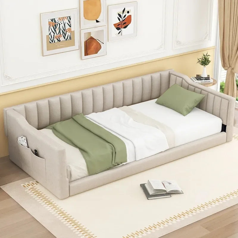 Lit de repos rembourré format Twin XL