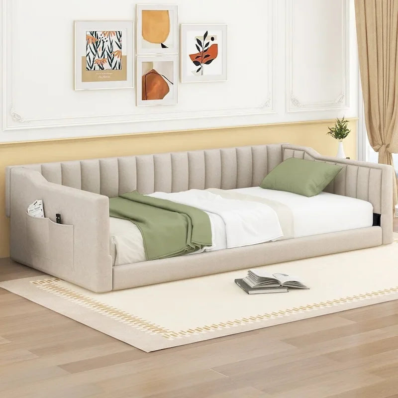 Lit de repos rembourré format Twin XL