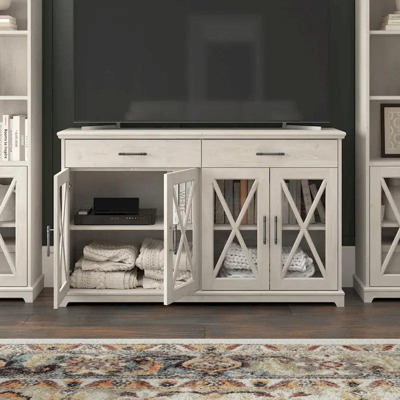 Meuble TV de ferme 60W pour téléviseur de 75 pouces