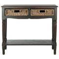 Console marron - 35,8 x 13 x 31,9 - 36Lx13Px32H