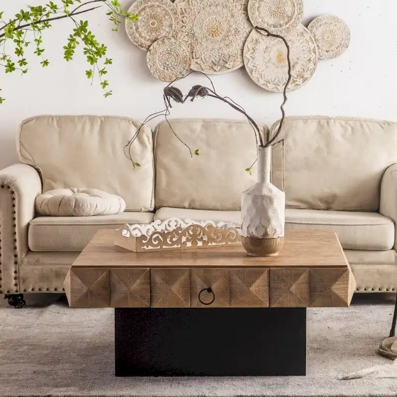 Table basse style vintage pour salon