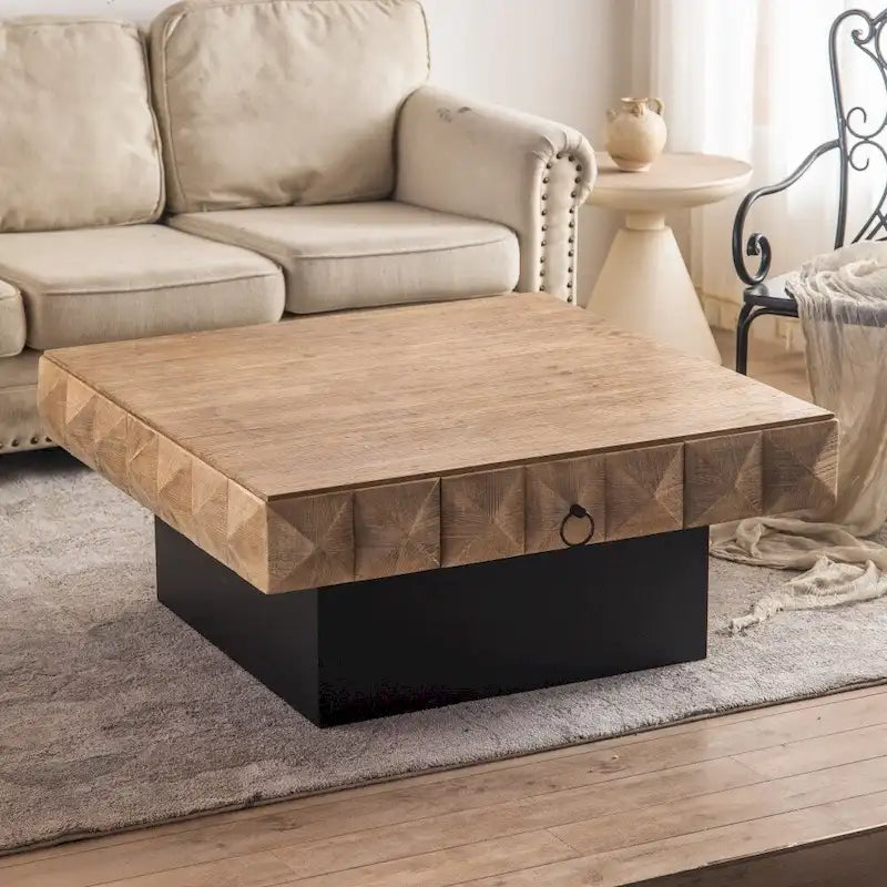 Table basse style vintage pour salon