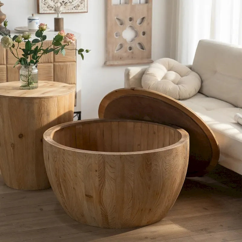 Table basse style vintage pour salon