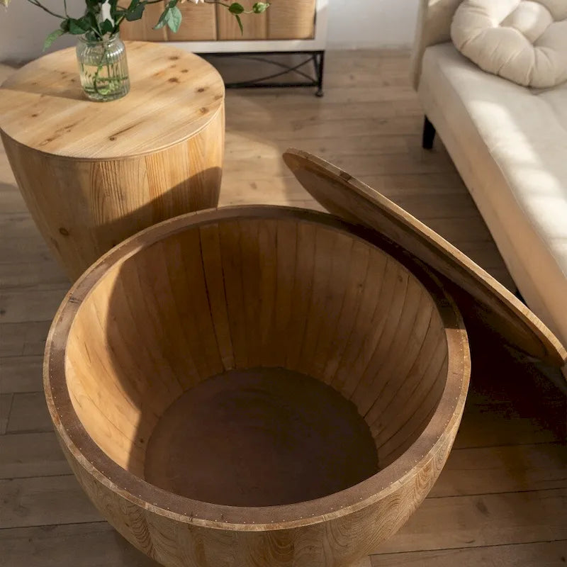 Table basse style vintage pour salon