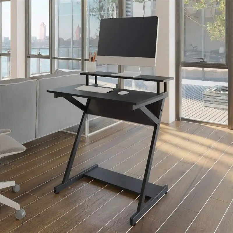 Bureau d'ordinateur 2 pièces