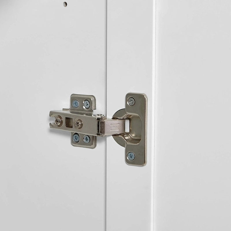 Meuble bas à deux portes et tiroirs